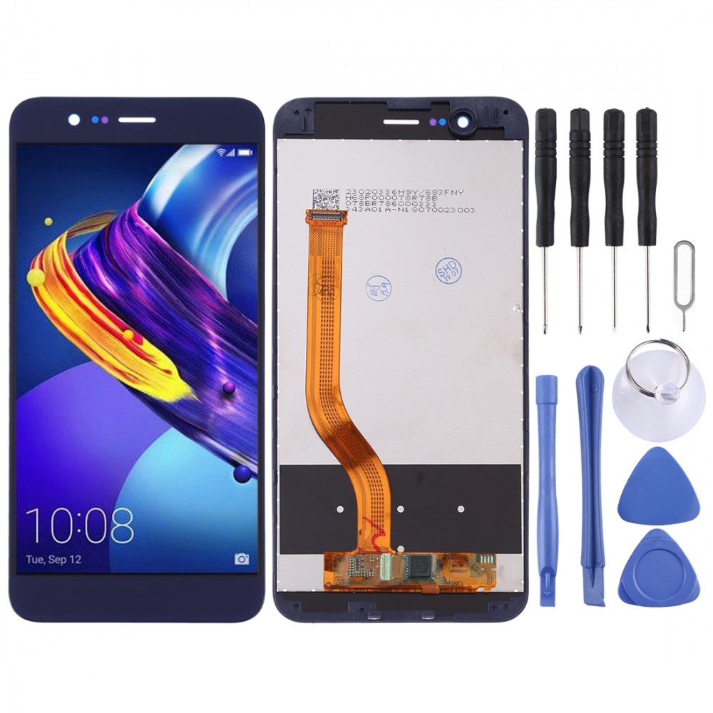 适用于华为荣耀 V9 数字化仪完整组件的 OEM 液晶屏幕，带框架（蓝色）