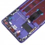 Pantalla LCD y digitalizador de montaje completo con marco para Huawei Nova 7 Pro 5G (azul)
