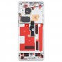 Originální LCD obrazovka pro Huawei P50 Pro Digitizer Kompletní sestava s rámečkem (stříbrná)
