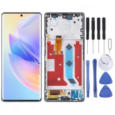 ორიგინალური LCD ეკრანი Honor 60 SE Digitizer სრული ასამბლეის ჩარჩოთი (მწვანე)