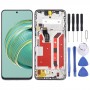 Для Huawei Nova 10z Оригінальний РК-екран Дигітайзер Повна збірка з рамкою (сріблястий)