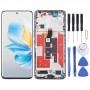 עבור Honor 100 מסך LCD Digitizer מקורי הרכבה מלאה עם מסגרת (שחור)
