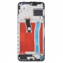 Huawei Nova Y72 eredeti LCD-képernyős digitalizálóhoz, teljes összeszerelés kerettel (fekete)