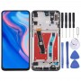 Para Honor 9X Pantalla LCD global y ensamblaje completo del digitalizador con marco (negro)
