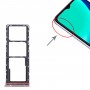 Для Infinix Hot 10i X659B Лоток для SIM-карти + Лоток для SIM-карти + Лоток для картки Micro SD (золотий)