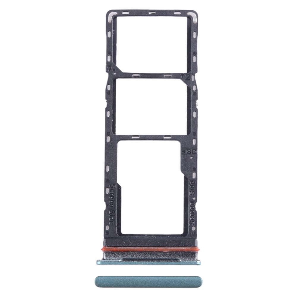 Para Infinix Note 11i Bandeja de tarjeta SIM + Bandeja de tarjeta SIM + Bandeja de tarjeta Micro SD (Verde)