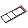 适用于 Infinix Hot 12 X6817 SIM 卡托 + SIM 卡托 + Micro SD 卡托 (银色)