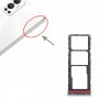 适用于 Infinix Hot 12 X6817 SIM 卡托 + SIM 卡托 + Micro SD 卡托 (银色)