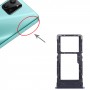För Infinix Hot 11 2022 SIM-kortfack + SIM-kortfack / Micro SD-kortfack (blå)