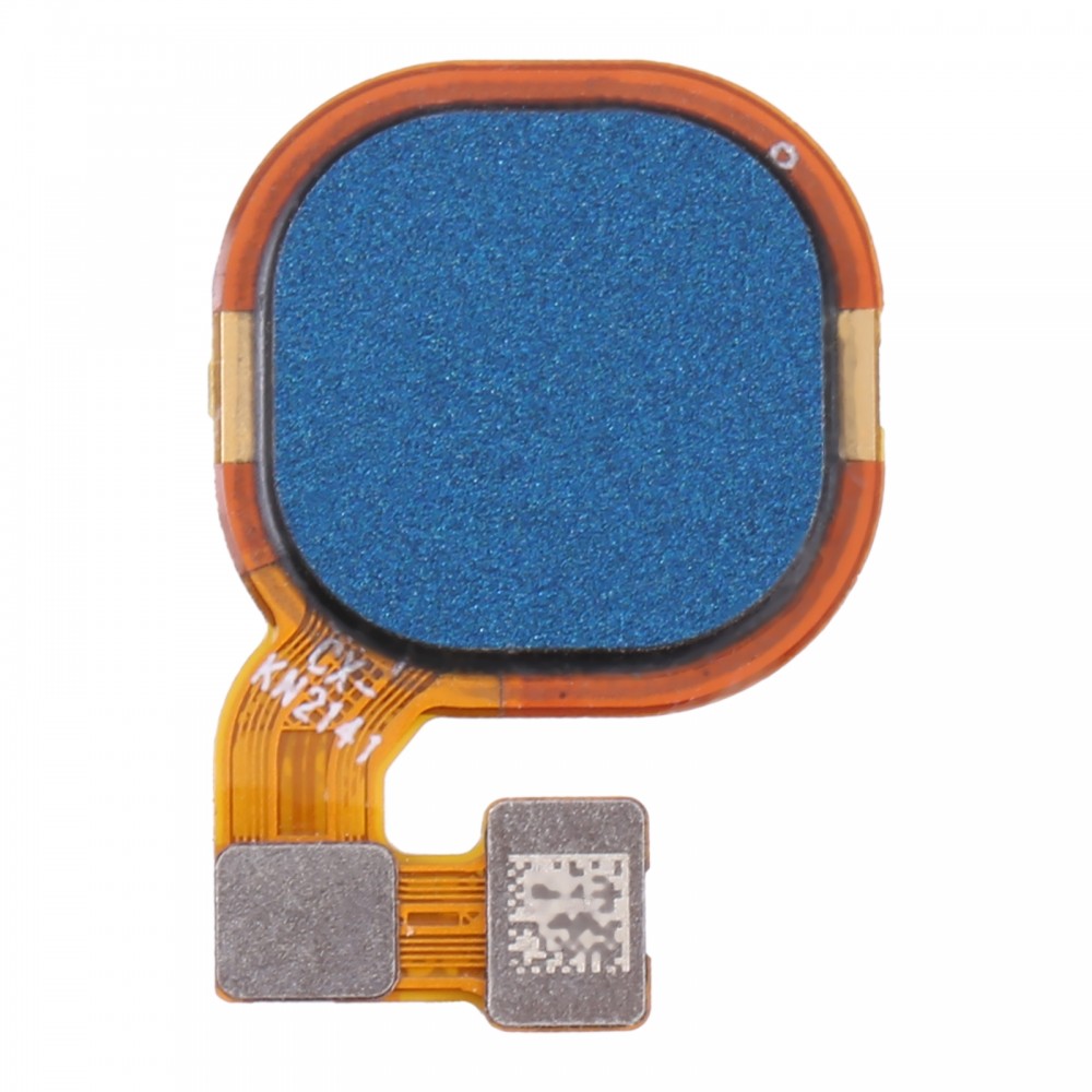 Para Infinix S5 Pro X660 Cable flexible con sensor de huellas dactilares original (azul)