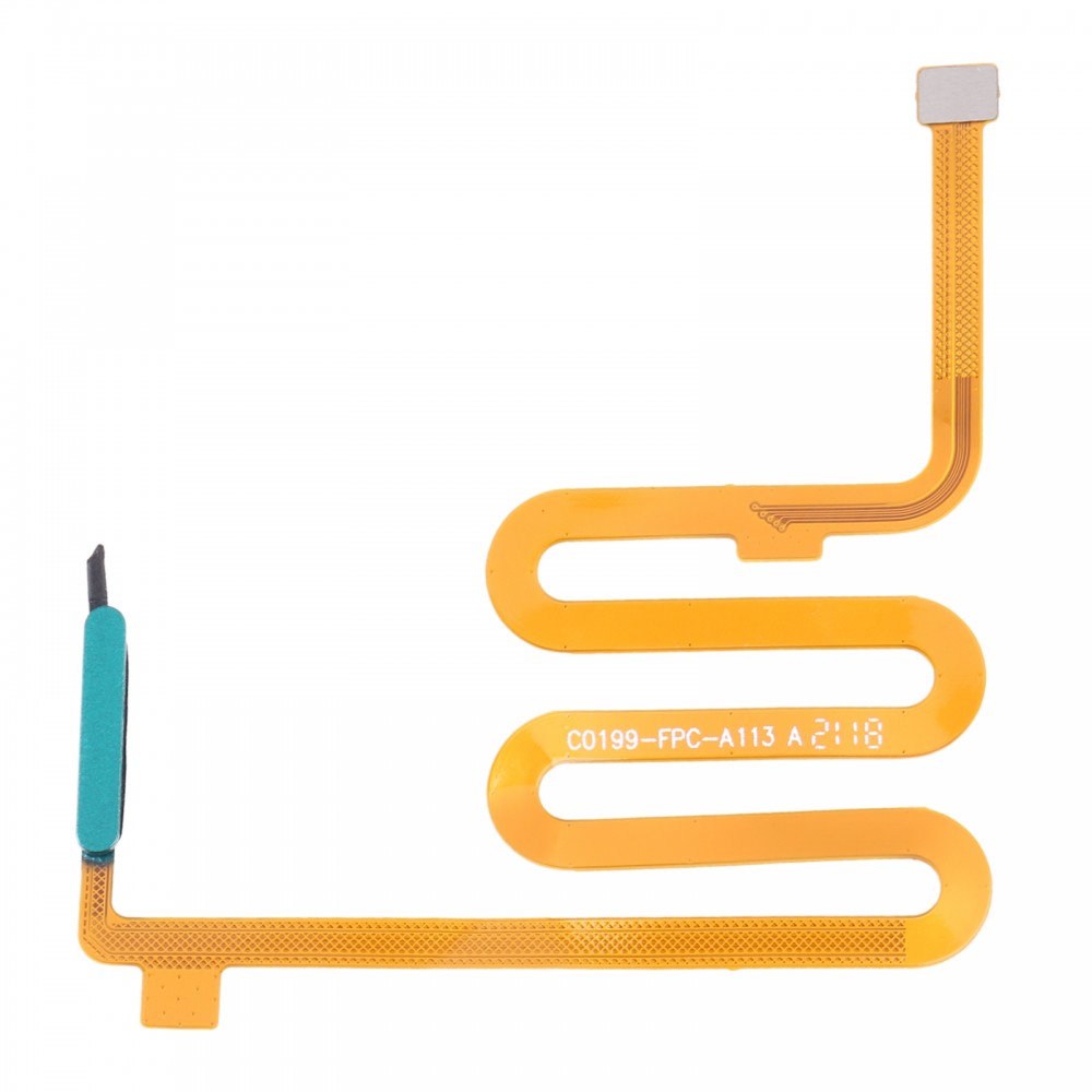 Para Infinix Note 7 Lite X656 Cable flexible con sensor de huellas dactilares original (verde)