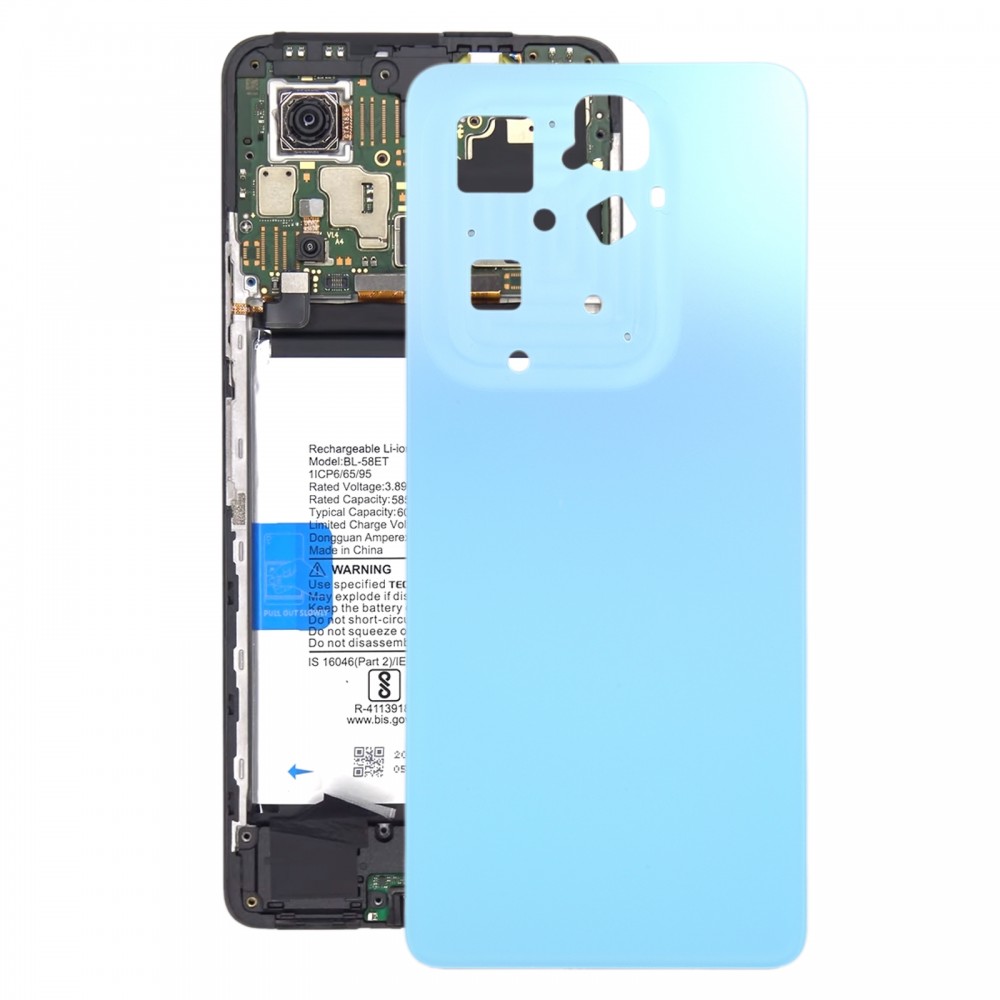 Dla Infinix Hot 40 X6836 oryginalna tylna pokrywa baterii (niebieska)