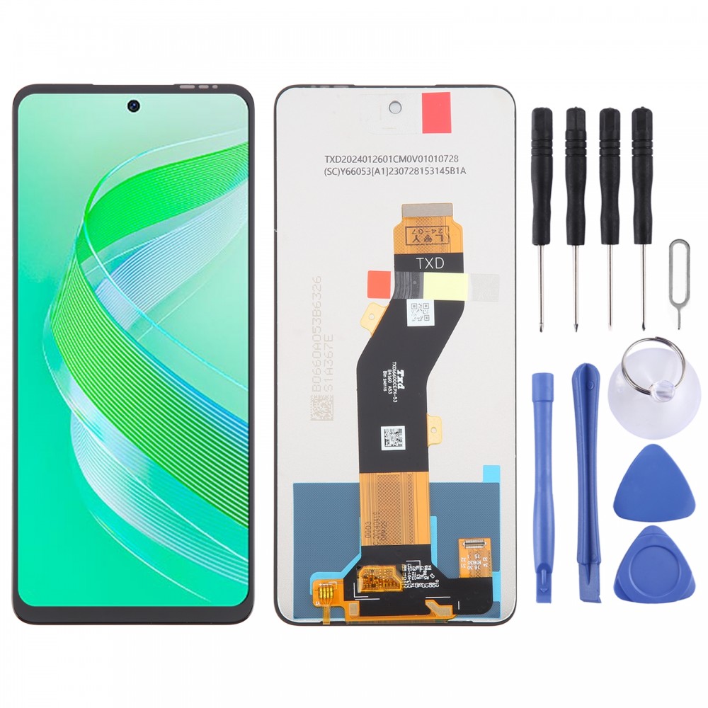 Infinix Smart 8 Plus X6526 OEM LCD-képernyőhöz teljes digitalizálóval