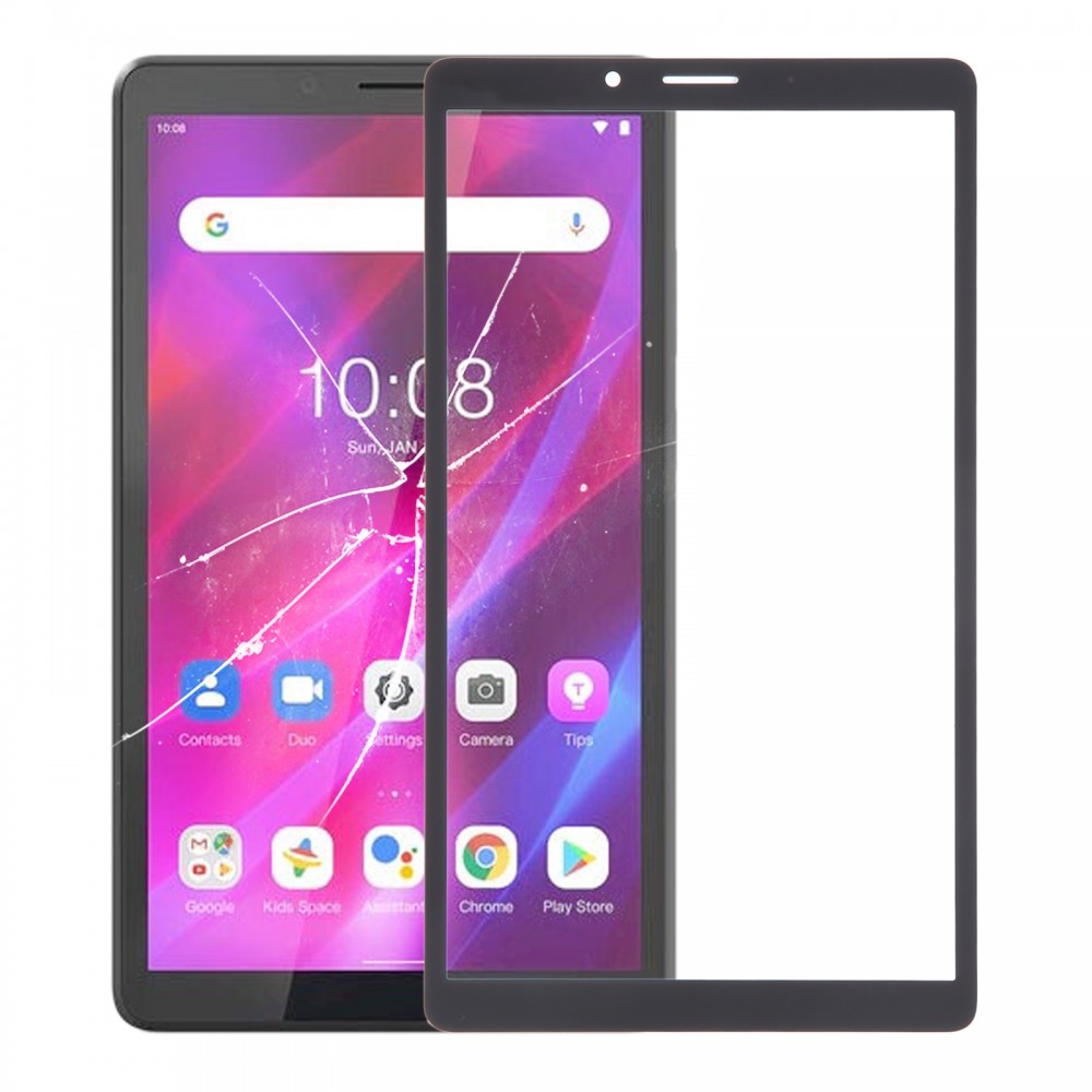 Для Lenovo Tab M7 3-го покоління TB-7306 Зовнішня скляна лінза переднього екрана