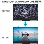 För Lenovo Yoga 730-15IKB FHD LCD-skärm Digitizer Full montering med ram
