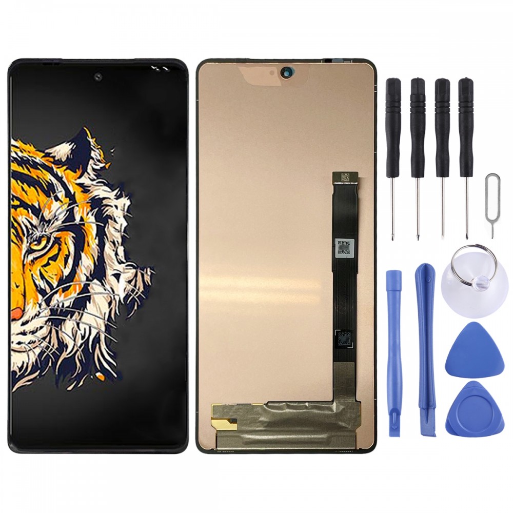 OLED LCD obrazovka pro Lenovo Legion Y70 L71091 s kompletní sestavou digitizéru (černá)