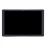 For Lenovo 10W 10 inch LCD Screen Digitizer Full Assembly with Frame (Black)