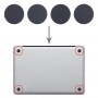 Para MacBook Pro A2442 A2485 A2681 2021 2022 4 en 1 Alfombrillas de goma con carcasa inferior