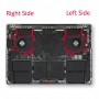 1 ペア CPU 冷却クーラーファン MacBook Pro M2 14 A2779 2023 EMC3650用
