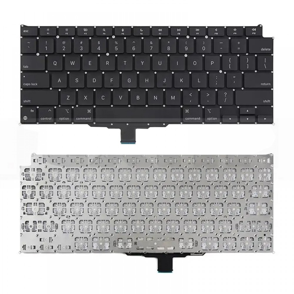 För Macbook M3 Pro/Max Retina 16 A2991 2023 amerikansk version Tangentbord