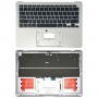 Dla Macbook Air 13 2020 M1 A2337 EMC3598 pokrywa boczna C + klawiatura w wersji amerykańskiej (srebrna)