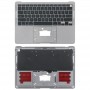 Macbook Air 13 A2179 2020 C-oldali borítóhoz + US Edition billentyűzethez (szürke)