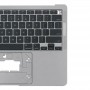 Macbook Air 13 A2179 2020 C-oldali borítóhoz + US Edition billentyűzethez (szürke)