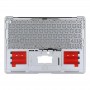 Dla Macbook Air 13 A2179 2020 pokrywa boczna C + klawiatura w wersji amerykańskiej (srebrna)