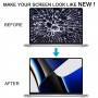 Teljes LCD kijelző Macbook Pro 2021 M1-hez 16 hüvelykes A2485 EMC3651 (ezüst)
