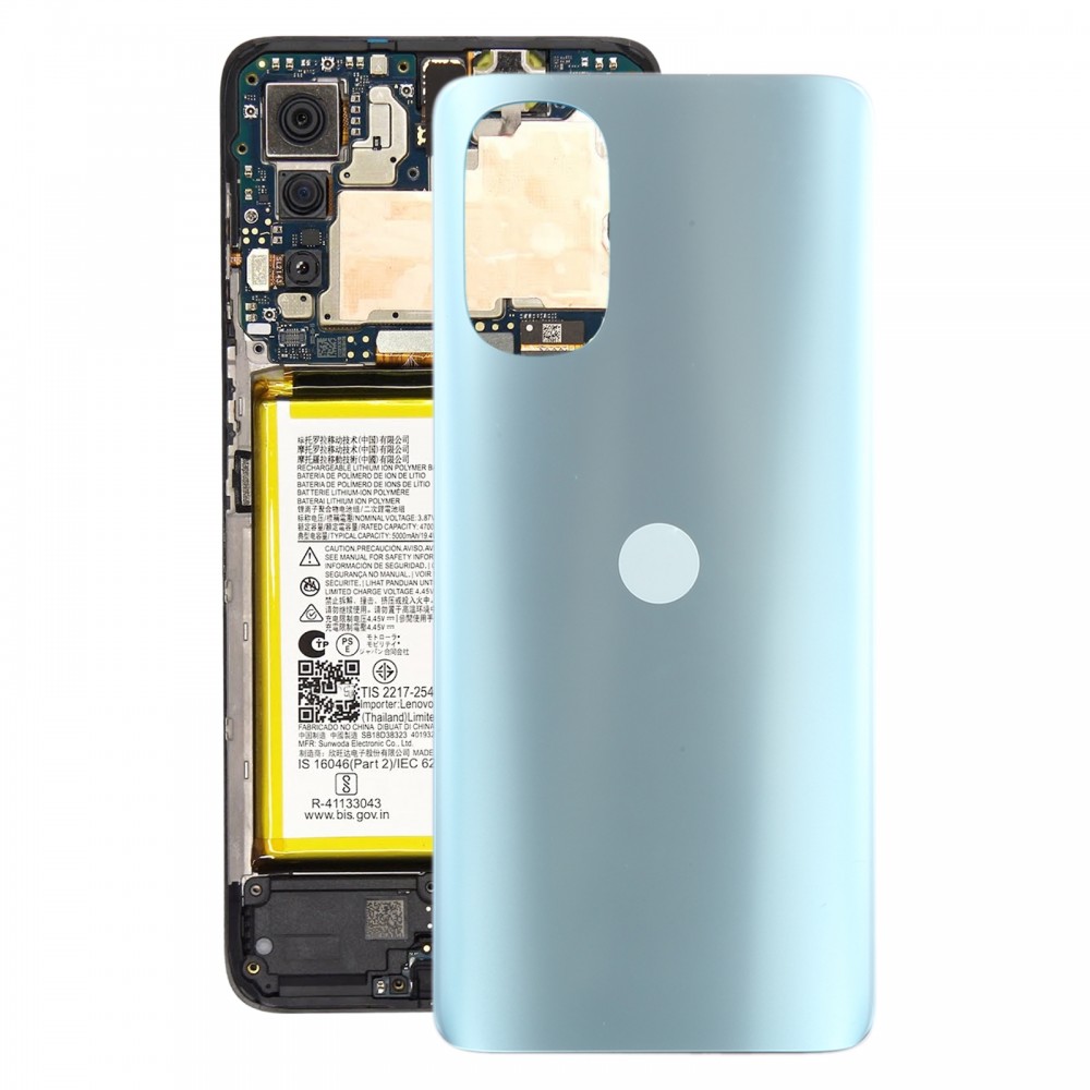 Motorola Moto G62 India alkuperäisen akun takakansi (vihreä)