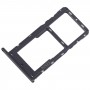 For Motorola Moto G7 Power US Version SIM Card Tray + Micro SD Card Tray (Black)