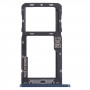 Pour Motorola Moto G7 Power US Version Plateau pour carte SIM + Plateau pour carte Micro SD (Bleu)