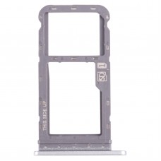 适用于摩托罗拉 Moto G Power 2021 SIM 卡托 + Micro SD 卡托 (银色)