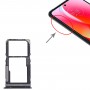 Для Motorola Moto G Power 2022 лоток для SIM-карты + лоток для карты Micro SD (черный)