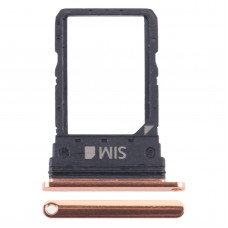 Para Motorola Razr 40 Bandeja de tarjeta SIM original (dorada)
