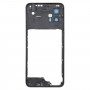 Оригинальная лицевая панель средней рамки для Motorola Moto G13 (черная)