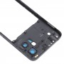 Оригинальная лицевая панель средней рамки для Motorola Moto G13 (черная)