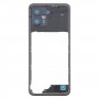 Para Motorola Moto G23 Placa de bisel de marco medio original (negro)