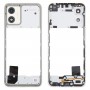 Pour Motorola Moto E13, plaque de cadre central d'origine (or)