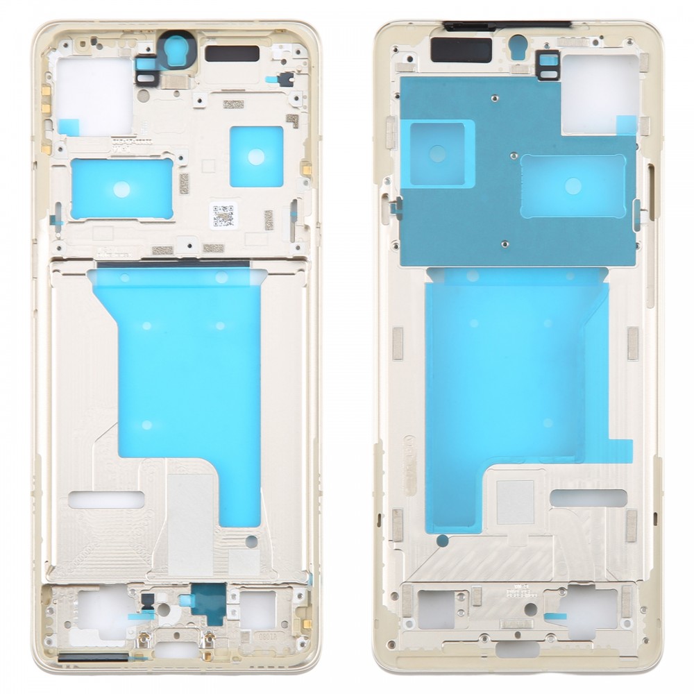 Для Motorola Moto X50 Ultra Original Front Housing LCD Frame Bezel Plate (Gold)