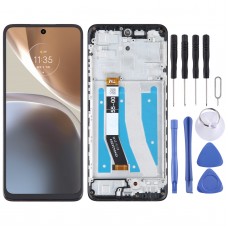 适用于摩托罗拉 Moto G32 数字化仪完整组装带框架的 OEM 液晶屏幕
