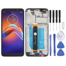 Écran LCD d'origine pour Motorola Moto E6 Play, assemblage complet avec cadre 