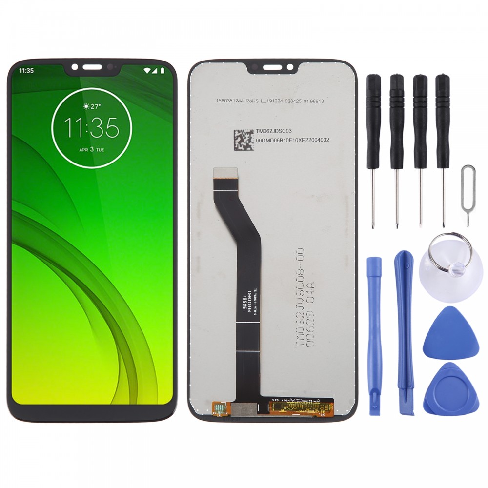 Pantalla LCD original para Motorola Moto G7 Power BRA Edition con digitalizador de montaje completo
