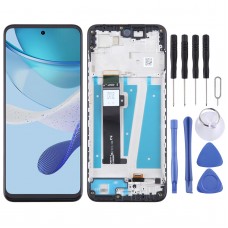 适用于摩托罗拉 Moto G 2023 OEM 液晶屏幕数字转换器完整组件，带框架