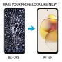 Motorola Moto G73 OEM LCD képernyőhöz, teljes szereléssel digitalizálva