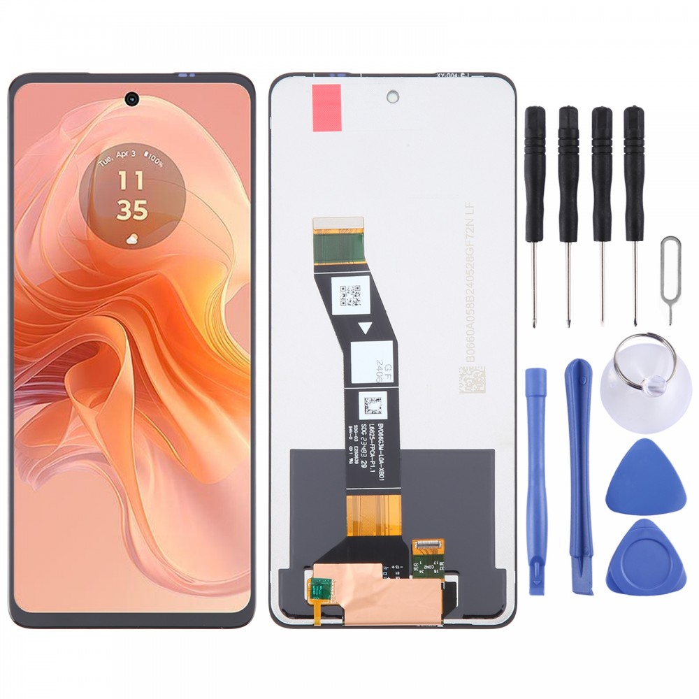 Pour Motorola Moto G04S OEM écran LCD avec numériseur assemblage complet