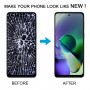 För Motorola Moto G54 Power OEM LCD-skärm med digitaliserare komplett montering