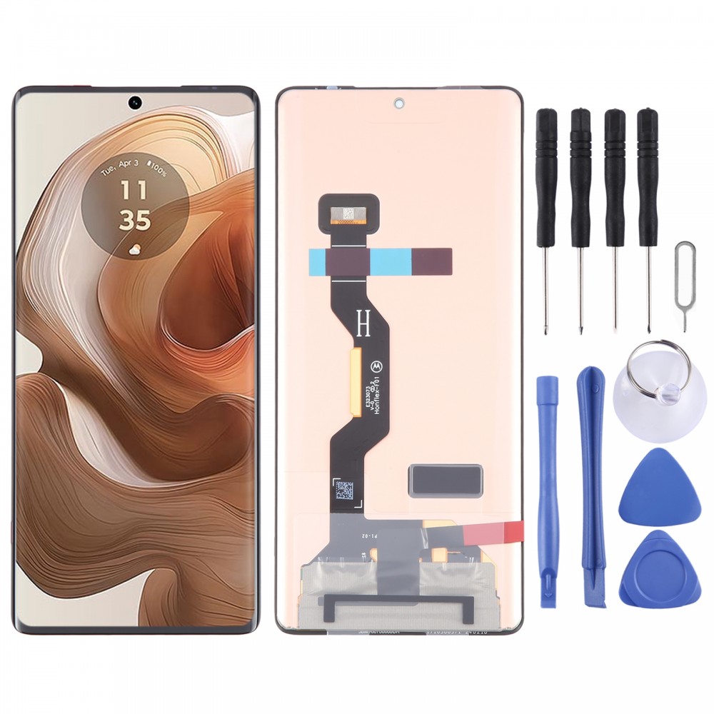 Для Motorola Edge 50 Ultra Original P-OLED ЖК-экран с дигитайзером в полной сборке