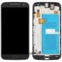 Original LCD-Bildschirm für Motorola Moto G4 Plus Digitizer Vollmontage mit Rahmen (schwarz)
