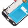 Original LCD-Bildschirm für Motorola Moto G4 Plus Digitizer Vollmontage mit Rahmen (schwarz)